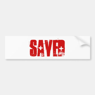 ADESIVO PARA CARRO BUMPERSTICKER SALVAR
