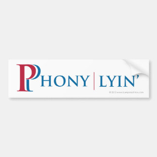 Adesivo Para Carro Bumpersticker satirical de Romney/Ryan