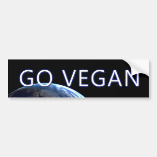 Adesivo Para Carro bumpersticker-VEGAN3