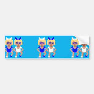 Adesivo Para Carro bunny ears hanukkah