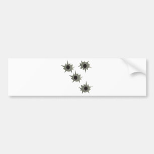 Adesivo Para Carro Buracos de bala