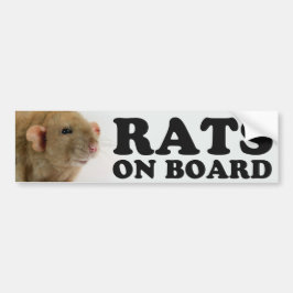 Adesivo Para Carro (Burmese) Ratos ele board