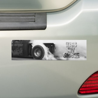 Adesivo Para Carro Burnout! Beija Minha Fumaça