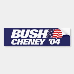 Adesivo Para Carro Bush Cheney '04 Bush 2004