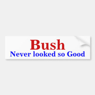 Adesivo Para Carro Bush, nunca olhado tão bom