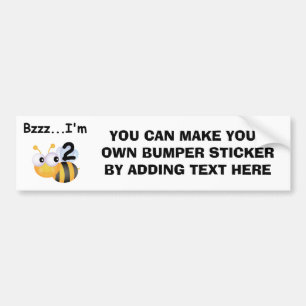 Adesivo Para Carro Buzz Bumblebee segundo aniversário T-shirts e pres