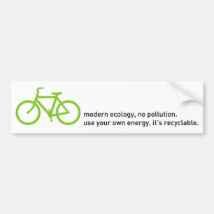 Adesivo Para Carro Bycicle: Ecologia moderna