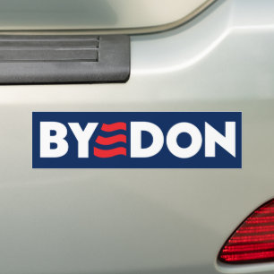 Adesivo Para Carro ByeDon 2024 Tchau Don Anti-Trump