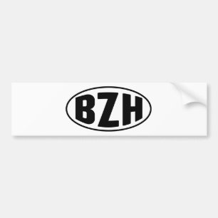 Adesivo Para Carro BZH Bretanha Bretão Breizh