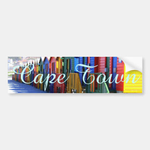 Adesivo Para Carro Cabanas da praia de Cape Town