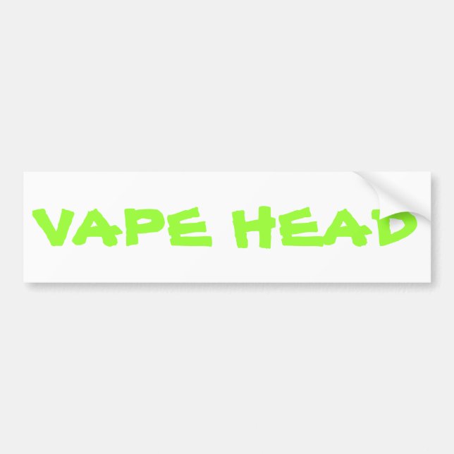 ADESIVO PARA CARRO CABEÇA DE VAPE (Frente)