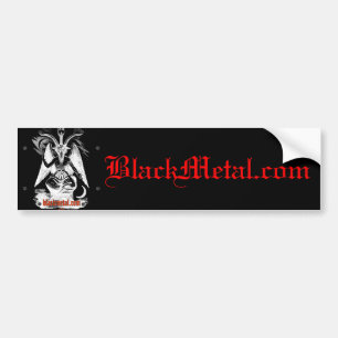 Adesivo Para Carro Cabra de Mendes Bumpersticker preto
