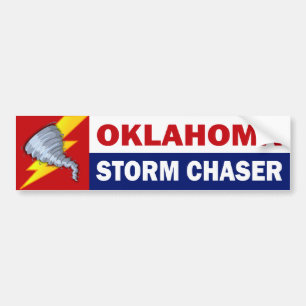 Adesivo Para Carro Caçador da tempestade de Oklahoma
