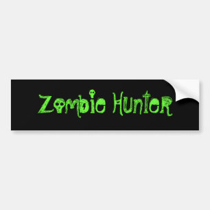 Adesivo Para Carro Caçador do zombi