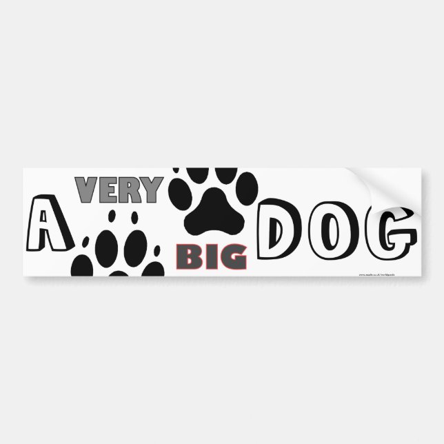 Adesivo Para Carro Cachorro demais (Frente)