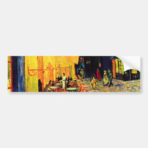 Adesivo Para Carro Café Terrace Place du Forum Van Gogh Fine Art