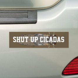 Adesivo Para Carro Cala a boca Cicadas