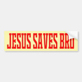 Adesivo Para Carro Calcomanía Para Auto Jesus saves brother Jesus Chr