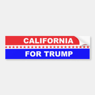 Adesivo Para Carro California para Trump