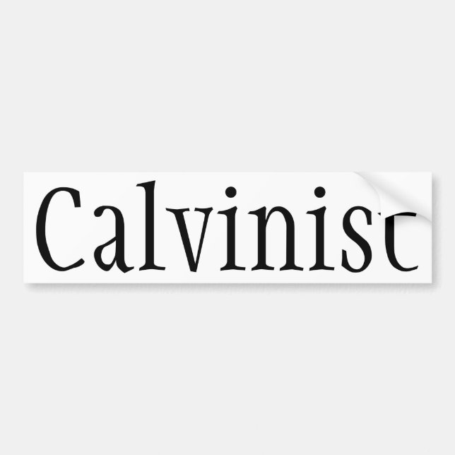 Adesivo Para Carro Calvinist (Frente)