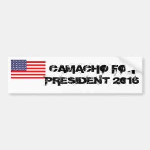 ADESIVO PARA CARRO CAMACHO PARA O PRESIDENTE