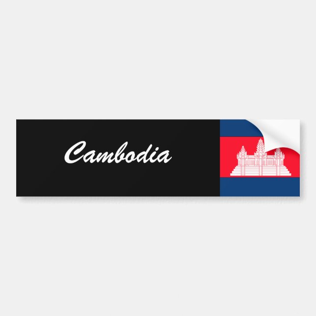Adesivo Para Carro Cambodia (Frente)