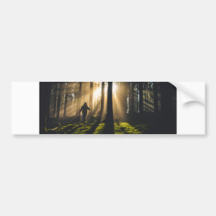 Adesivo Para Carro caminhar na floresta