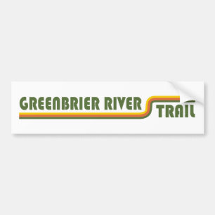 Adesivo Para Carro Caminho do Rio Greenbrier