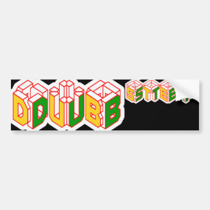 Adesivo Para Carro camisa de 3D Dubstep