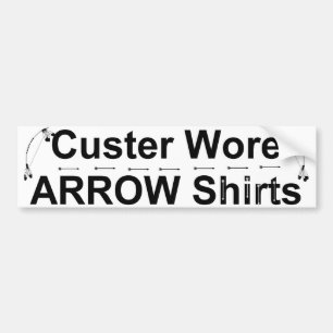 Adesivo Para Carro camisas da seta do custer