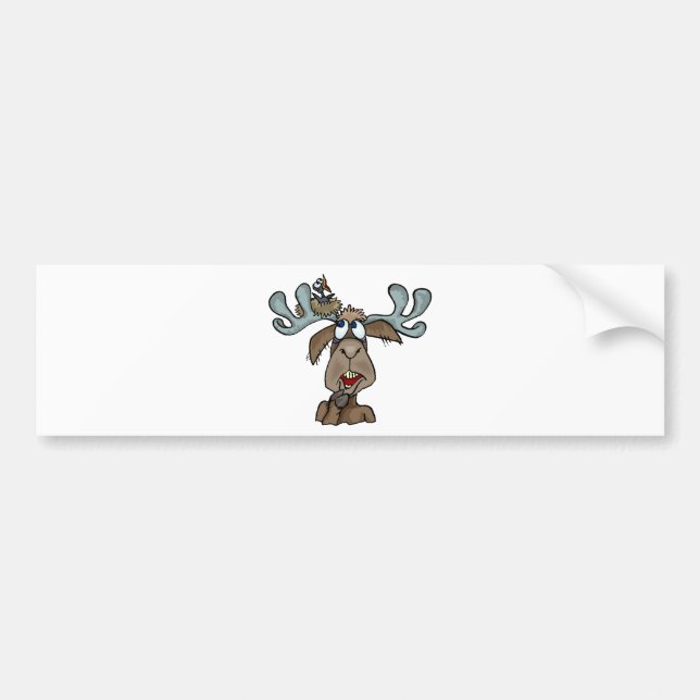 Adesivo Para Carro Camisas dos alces e presentes 65 (Frente)