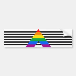 Adesivo Para Carro Camiseta Orgulho Aliado