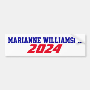 Adesivo Para Carro Campanha 2024 Marianne Williamson Presidente EUA