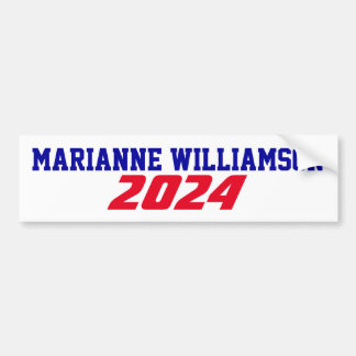 Adesivo Para Carro Campanha 2024 Marianne Williamson Presidente EUA