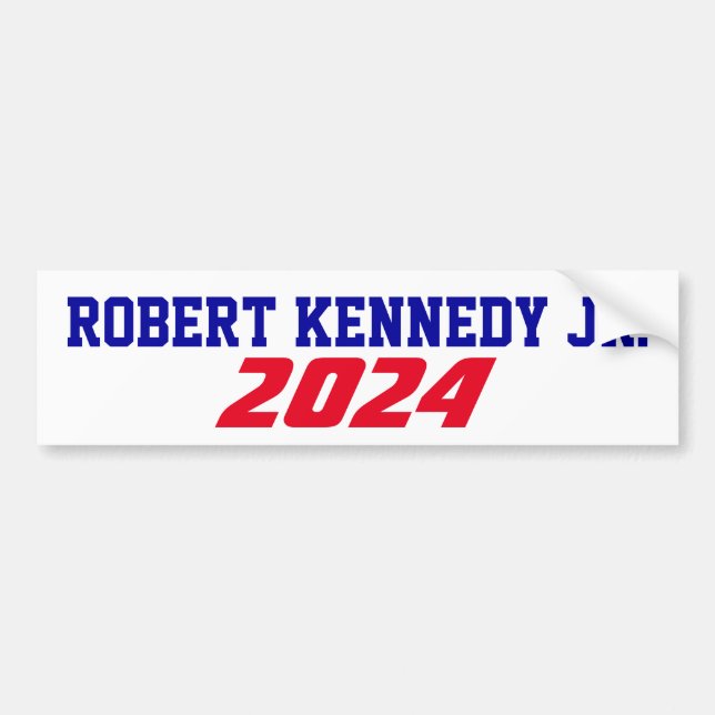 Adesivo Para Carro Campanha 2024 Robert Kennedy Jr para Presidente (Frente)