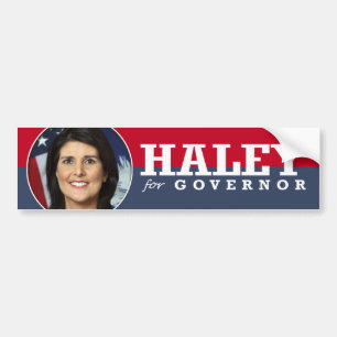 ADESIVO PARA CARRO CAMPANHA DE NIKKI HALEY