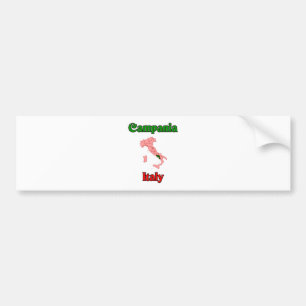 Adesivo Para Carro Campania Italia