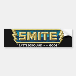 Adesivo Para Carro Campo de batalha do logotipo do SMITE dos deuses
