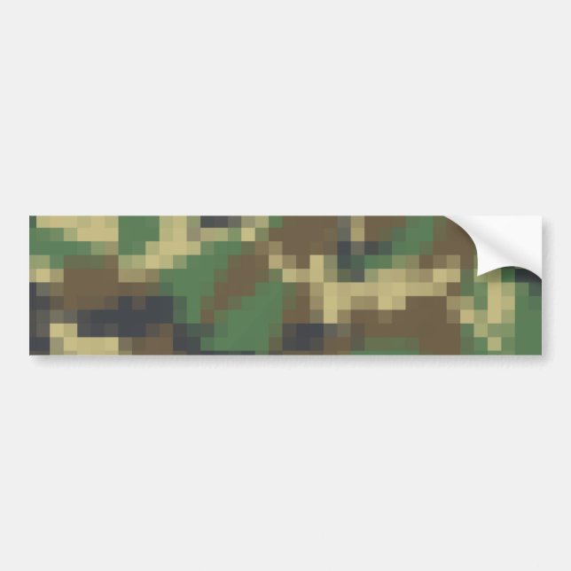 Adesivo Para Carro Camuflagem do pixel (Frente)