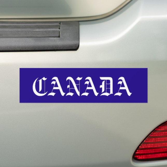 ADESIVO PARA CARRO CANADÁ (No carro)