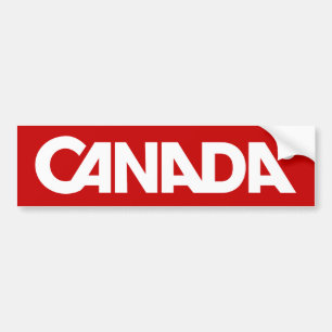 Adesivo Para Carro Canadá denominou o pára-choque