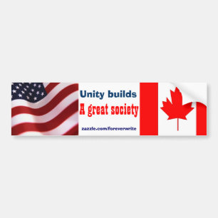 Adesivo Para Carro canadense americano