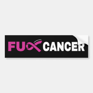 Adesivo Para Carro CANCER FU...Cancer da mama