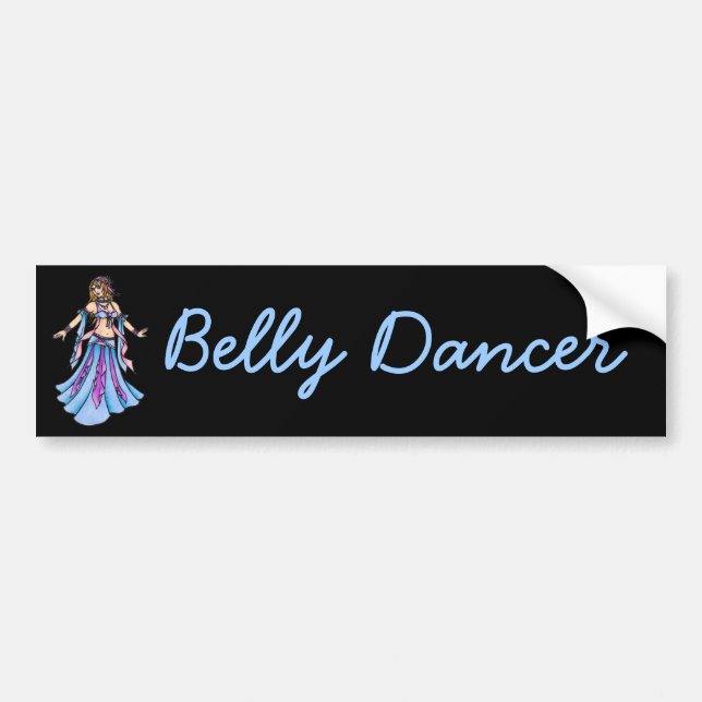Adesivo Para Carro Candy Belly Dancer Sticker (Frente)