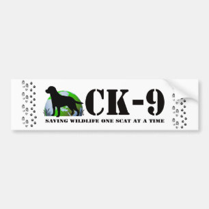Adesivo Para Carro Canino Bumperstickers da conservação