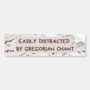 Adesivo Para Carro Cantor Gregoriano de Massa Latina Cogoleira