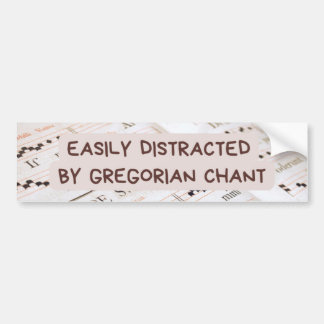 Adesivo Para Carro Cantor Gregoriano de Massa Latina Cogoleira