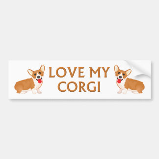 Adesivo Para Carro cão-corgi