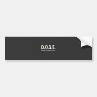 Cão Do Departamento De Eficiência Do Governo