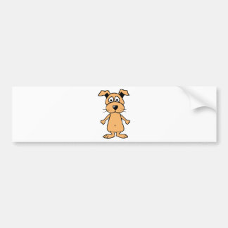 Adesivo Para Carro Cão engraçado dos desenhos animados